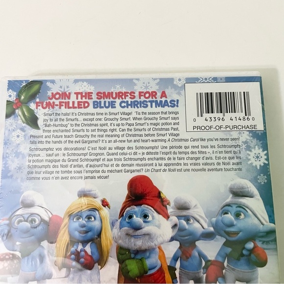 The Smurfs A Christmas Carol DVD Sealed - Picture 12 of 12